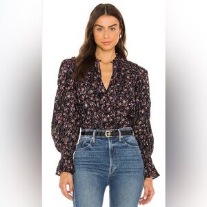 Free People Meant To Be Floral Blouse. Size XS